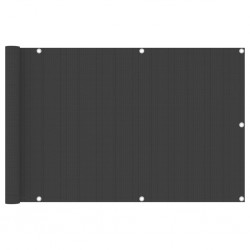 Sonata Балконски параван, антрацит, 90x300 см, HDPE - Garduri