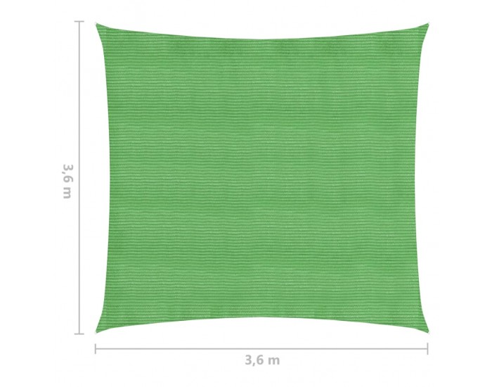 Sonata Платно-сенник, 160 г/м², светлозелено, 3,6x3,6 м, HDPE