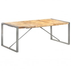 Sonata H Трапезна маса, 200x100x75 cм, грубо мангово дърво масив - Mese de dining