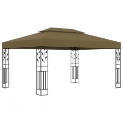 Sonata Шатра с двоен покрив, 3x4 м, таупе, 180 г/м² - Construcții de exterior