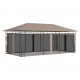 Sonata Шатра с мрежа против комари, 6x3x2,73 м, таупе, 180 г/м²
