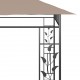 Sonata Шатра с мрежа против комари, 6x3x2,73 м, таупе, 180 г/м²