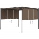 Sonata Градинска шатра със странична завеса, 3x3x2,25 м, таупе