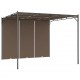 Sonata Градинска шатра със странична завеса, 3x3x2,25 м, таупе