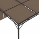 Sonata Градинска шатра със странична завеса, 3x3x2,25 м, таупе