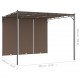 Sonata Градинска шатра със странична завеса, 3x3x2,25 м, таупе