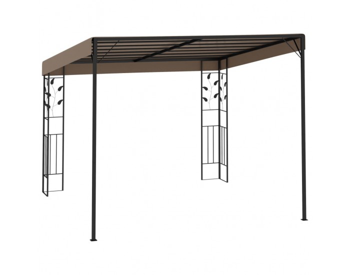 Sonata Шатра за стенен монтаж, 3x3x2,5 м, таупе