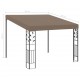 Sonata Шатра за стенен монтаж, 3x3x2,5 м, таупе