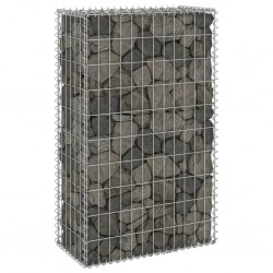 Sonata Габионна стена с капаци, поцинкована стомана, 60x30x100 см - Construcții de exterior