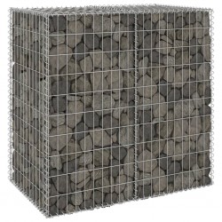 Sonata Габионна стена с капаци, поцинкована стомана, 100x60x100 см - Construcții de exterior