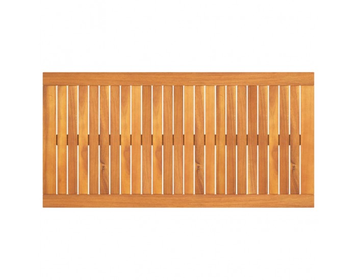 Sonata Маса за кафе, 100x50x33 см, акациево дърво масив