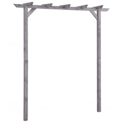 Sonata Градинска пергола сива 200x40x205 см импрегнирано борово дърво - Construcții de exterior