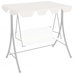 Sonata Резервен покрив за градинска люлка, бял, 226x186 cм, 270 г/м² - Construcții de exterior