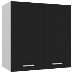Sonata Висящ шкаф, черен, 60x31x60 см, ПДЧ - Module Sonata