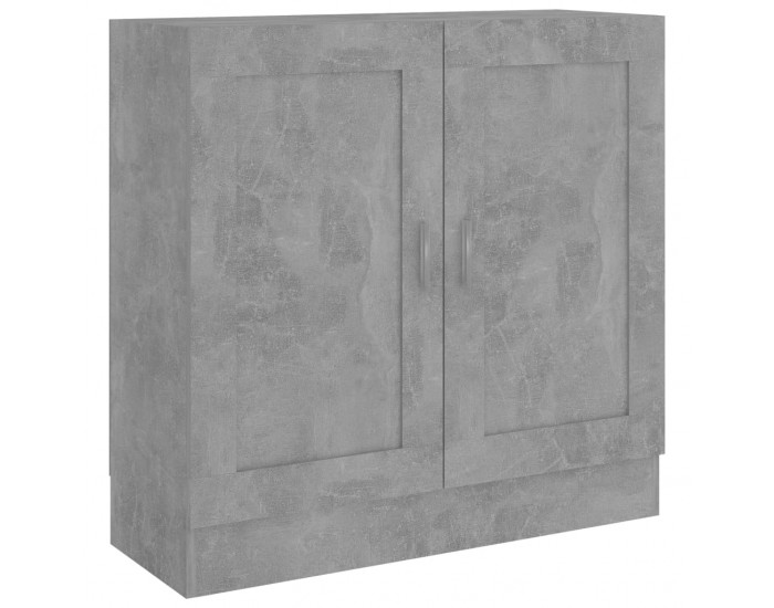 Sonata Шкаф за книги, бетонно сив, 82,5x30,5x80 см, ПДЧ