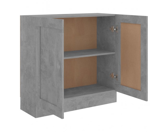 Sonata Шкаф за книги, бетонно сив, 82,5x30,5x80 см, ПДЧ
