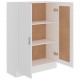 Sonata Шкаф за книги, бял, 82,5x30,5x115 см, ПДЧ