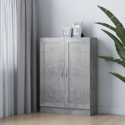 Sonata Шкаф за книги, бетонно сив, 82,5x30,5x115 см, ПДЧ - Corpuri, vitrine, biblioteci modulare