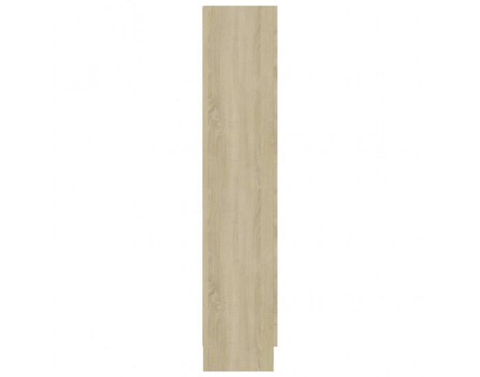Sonata Шкаф за книги, дъб сонома, 82,5x30,5x150 см, ПДЧ