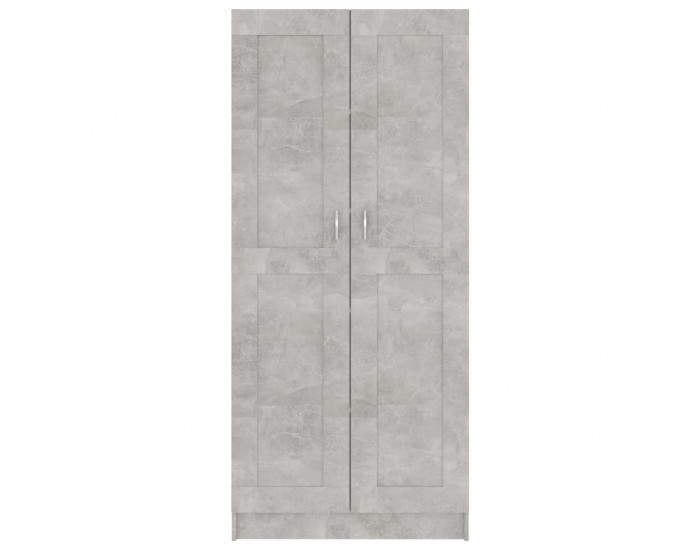 Sonata Шкаф за книги, бетонно сив, 82,5x30,5x185,5 см, ПДЧ