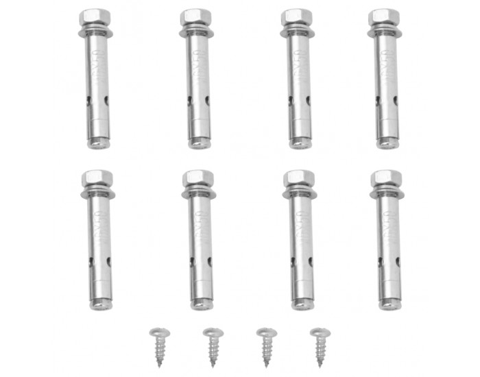Sonata Прибираща се дворна странична тента, 140x600 см, черна