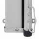 Sonata Прибираща се дворна странична тента, 180x500 см, кремава