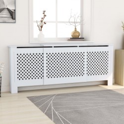 Sonata МДФ параван за радиатор, бял, 205 см - Electrocasnice și accesorii pentru living