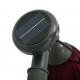 Sonata Градински чадър с LED осветление стоманен прът виненочервен