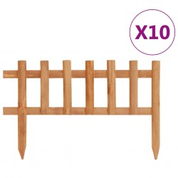 Sonata Ниски огради за лехи, 10 бр, чам, 4,4 м - Construcții de exterior