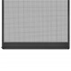 Sonata Комарник за врати на панти, антрацит, 100x215 см