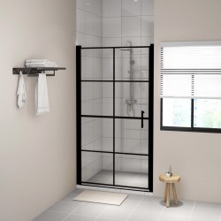 Sonata Врати за душ, закалено стъкло, 100x178 см, черни - Produse pentru baie și WC