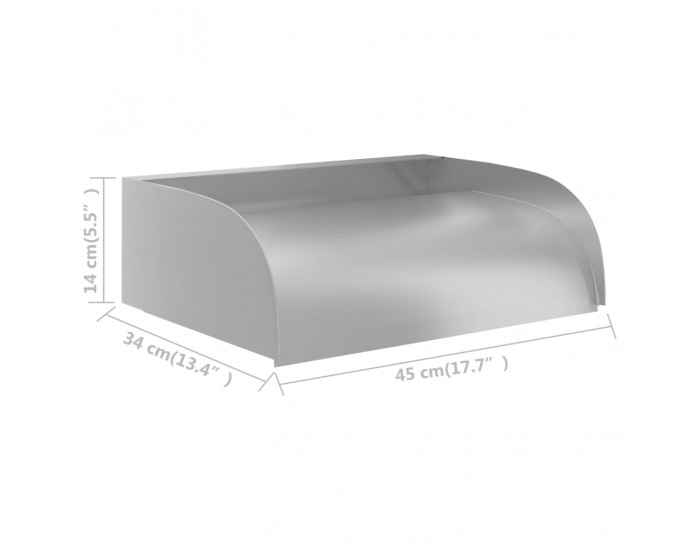 Sonata Водопад 45x34x14 см неръждаема стомана 304