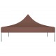 Sonata Покривало за парти шатра, 2x2 м, кафяво, 270 г/м²