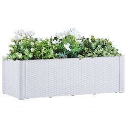 Sonata Градинска повдигната леха, самополивна, бяла, 100x43x33 см - Unelte și accesorii de grădină