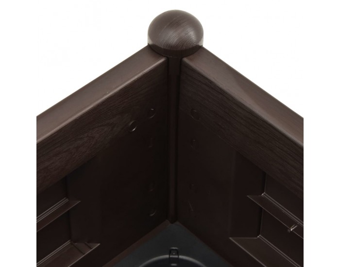 Sonata Градинска висока леха, PP, мока, 100x43x35 см