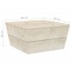 Sonata Градински маси 2 бр 60x60x30 см импрегнирана смърчова дървесина