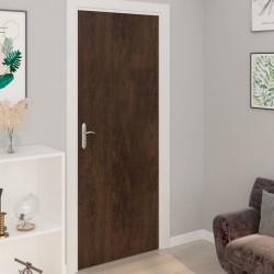 Sonata Самозалепващо фолио за врати, 4 бр, тъмен дъб, 210x90 см, PVC - Materiale pentru decorațiuni