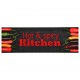 Sonata Кухненско килимче, перимо, надпис "Hot & Spicy", 60x300 см