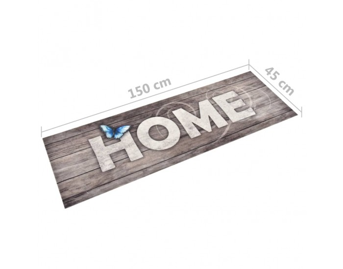 Sonata Кухненско килимче, перимо, надпис "Home", 45x150 см