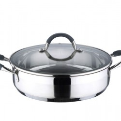 Съд за сервиране с капак, 28 см 4.5 л - Masterpro Gravity - Bucătărie