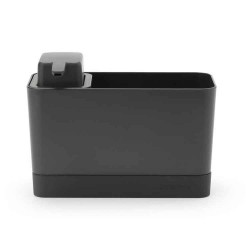 Органайзер за мивка с дозатор за течен сапун - Brabantia Dark Grey - Ustensile de bucătărie