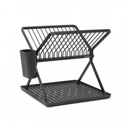 Сушилник за съдове компактен сгъваем Brabantia SinkSide Dark Grey - Bucătărie