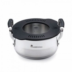 Тенджера със силиконов капак 16 см 1.5 л Masterpro Smart - Bucătărie