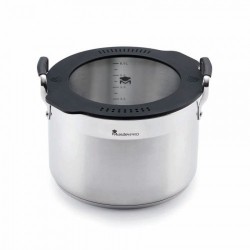 Тенджера със силиконов капак 24 см 7.2 л Masterpro Smart - Bucătărie