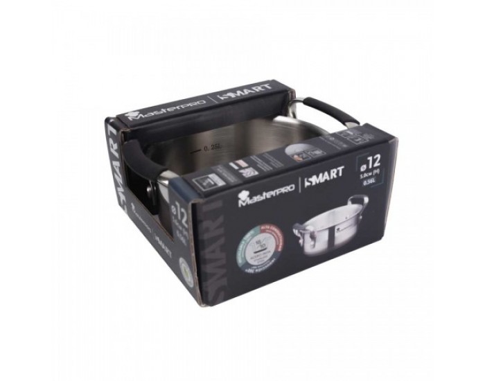 Мини тенджера без капак Masterpro Smart 12 см