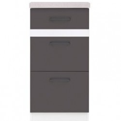  Долен шкаф D3S/40/82 с 3 чекмеджета - Module pentru bucătărie BRW