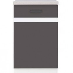Долен шкаф D1D/50/82/L- ляв - Module pentru bucătărie BRW