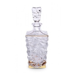 Кристална гарафа Bohemia Glacier Gold 900 мл - Ustensile de bucătărie