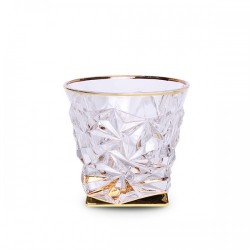 Кристални чаши за уиски Bohemia Glacier Gold 6 броя 350 мл - Ustensile de bucătărie