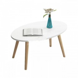 Кафе маса Мебели Богдан модел Fine, 80x40x42, бяло - Bogdan Furniture